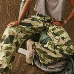 Free People Movement Stadium Printed Pants
Green Camo